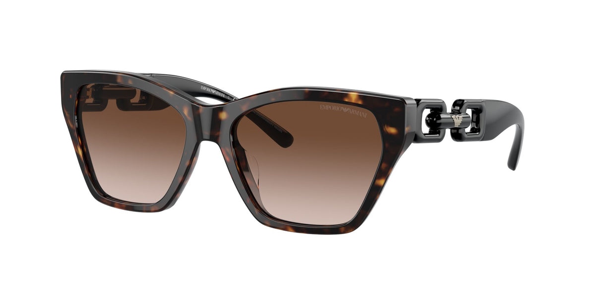 Emporio Armani  0EA4203U 502613 55 Shiny Havana/ Gradient Brown 55 / Polyamide Bio / Acetate / Molded