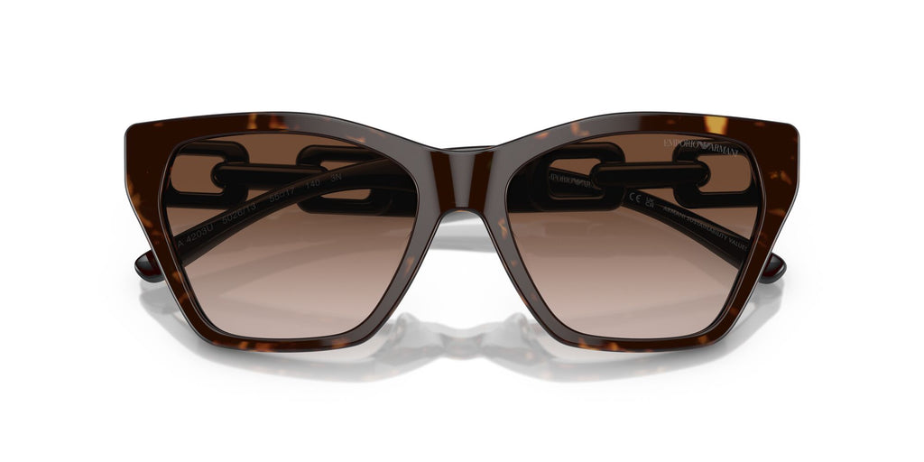 Emporio Armani  0EA4203U 502613 55 Shiny Havana/ Gradient Brown 55 / Polyamide Bio / Acetate / Molded