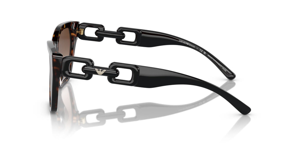Emporio Armani  0EA4203U 502613 55 Shiny Havana/ Gradient Brown 55 / Polyamide Bio / Acetate / Molded