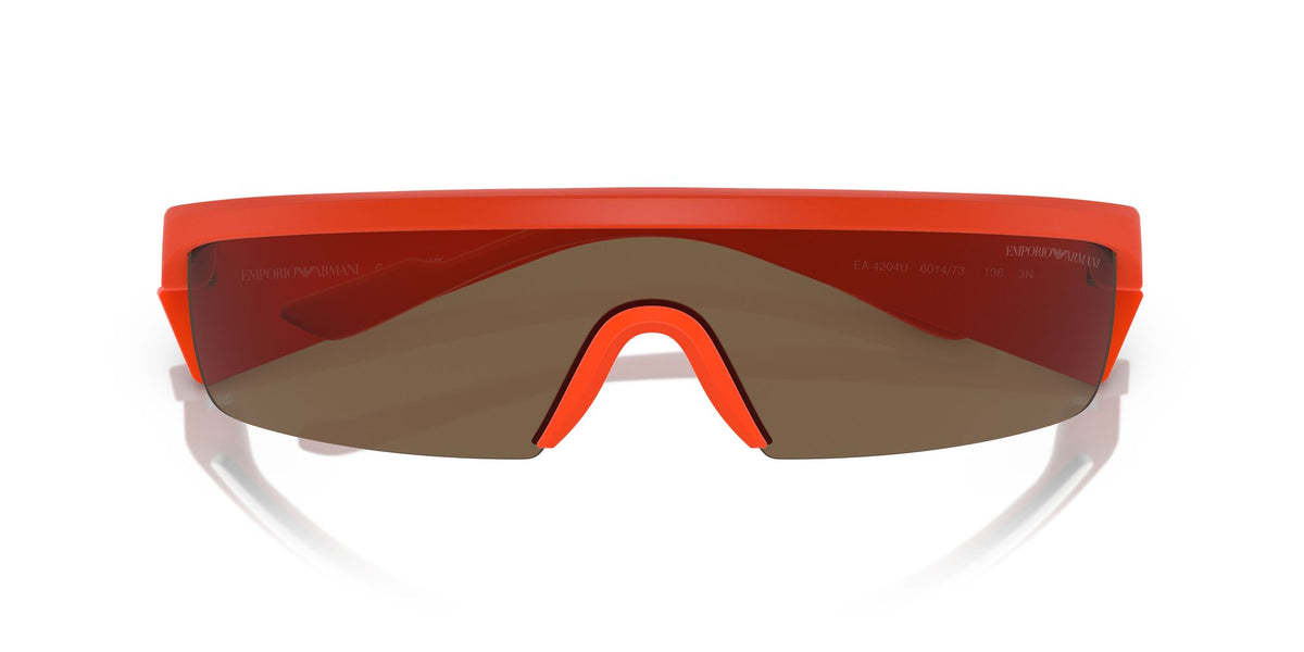 EA 4204U Emporio Armani  Matte Orange / Dark Brown 36 36 / Polyamide Bio / Injected / Molded