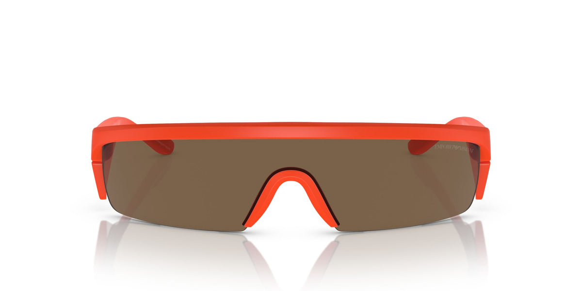 EA 4204U Emporio Armani  Matte Orange / Dark Brown 36 36 / Polyamide Bio / Injected / Molded