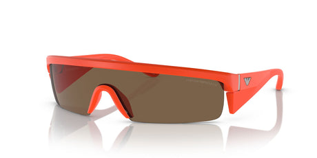 EA 4204U Emporio Armani  Matte Orange / Dark Brown 36 36 / Polyamide Bio / Injected / Molded