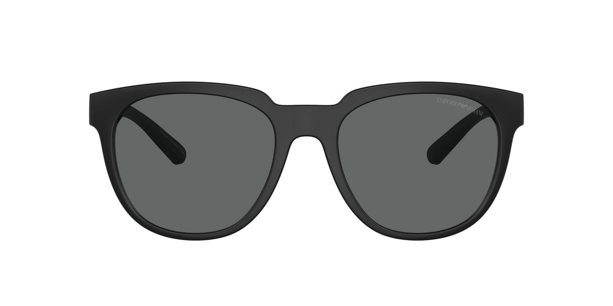 Emporio Armani  0EA4205F 500187 57 Matte Black/ Dark Grey 57 / Polyamide Bio / Acetate / Metal