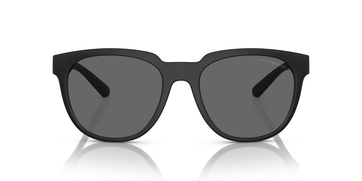 Emporio Armani  0EA4205F 500187 57 Matte Black/ Dark Grey 57 / Polyamide Bio / Acetate / Metal