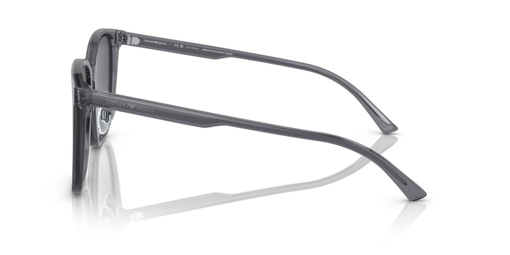 Emporio Armani  0EA4206D 5029T3 57 Shiny Transparent Grey/ Polar Grey Gradient 57 / Cr39 / Acetate / Acetate