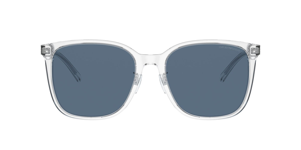 Emporio Armani  0EA4206D 589380 57 Shiny Crystal/ Dark Blue 57 / Polyamide Bio / Acetate / Acetate