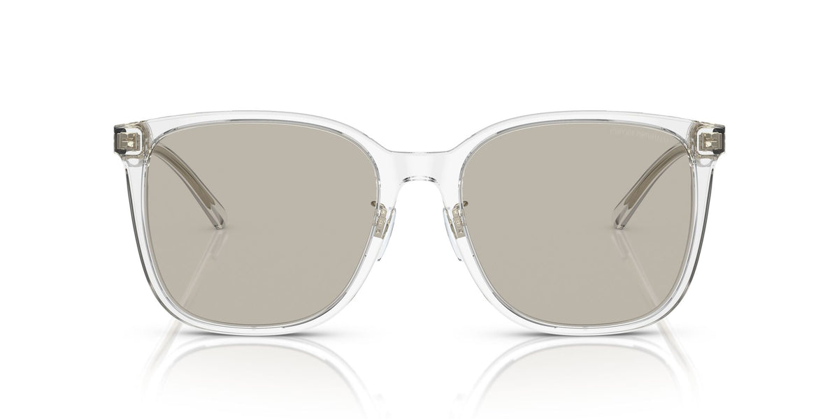 Emporio Armani  0EA4206D 5893/3 57 Shiny Crystal/ Light Brown 57 / Polyamide Bio / Acetate / Acetate
