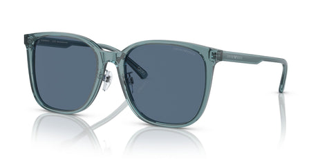 Emporio Armani  0EA4206D 593480 57 Shiny Transparent Blue/ Dark Blue 57 / Polyamide Bio / Acetate / Acetate