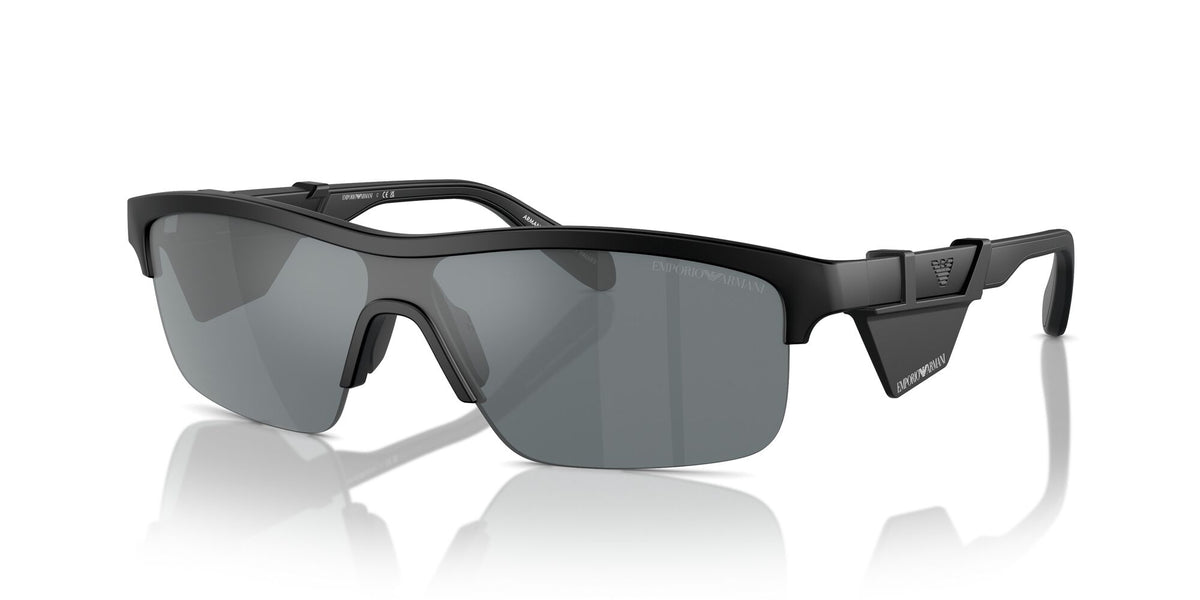 Emporio Armani 0EA4218 50016G 35 Matte Black/ Grey Mirror Black