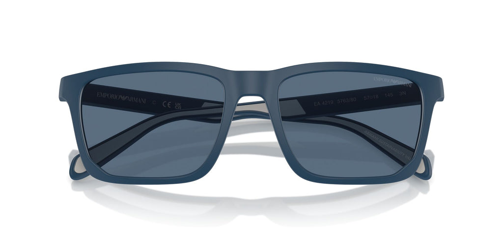 Emporio Armani 0EA4219 576380 57 Matte Blue/ Dark Blue