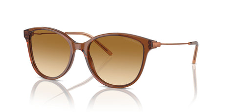 Emporio Armani 0EA4220 61103B 54 Shiny Transparent Light Brown/ Yellow Gradient Light Brown