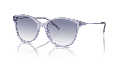 Emporio Armani 0EA4220 611179 54 Shiny Transparent Lilac/ Clear Gradient Blue