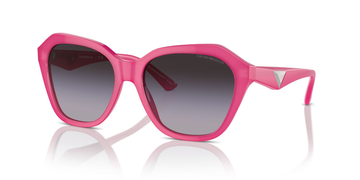 Emporio Armani 0EA4221 61188G 56 Shiny Opaline Fuchsia/ Gradient Grey