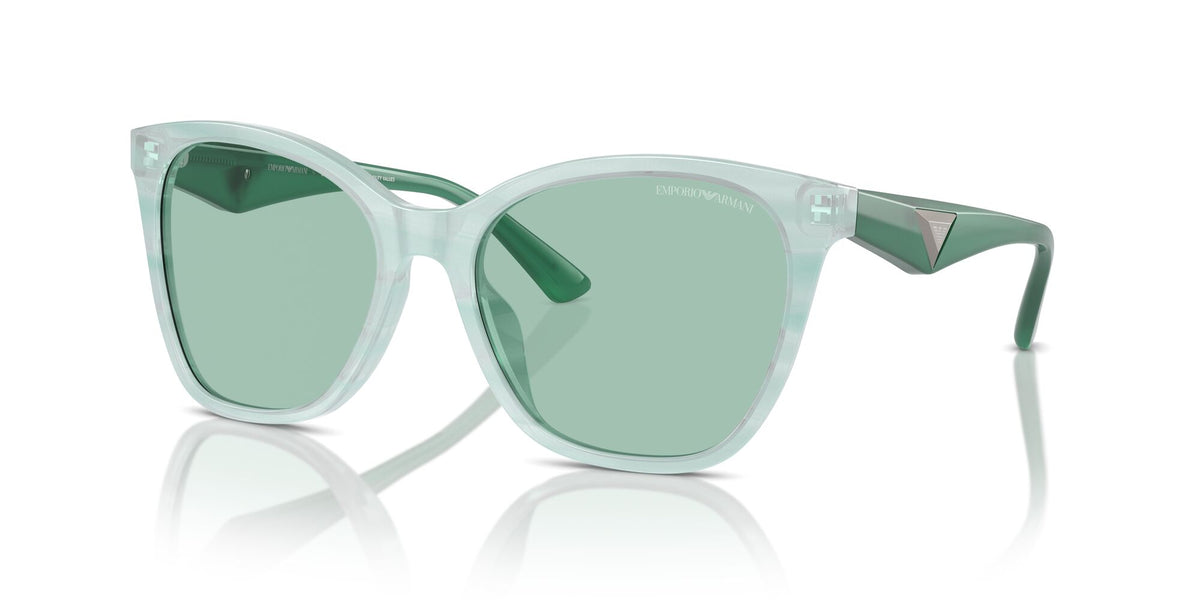 Emporio Armani 0EA4222U 611271 56 Shiny Striped Green/ Green