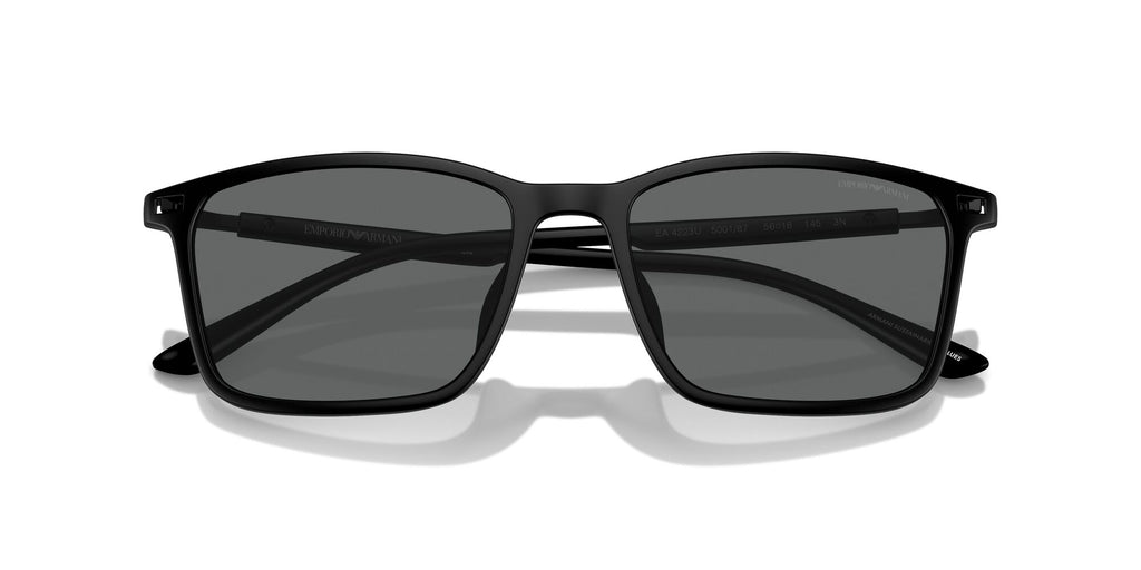 Emporio Armani 0EA4223U 500187 56 Matte Black/ Dark Grey