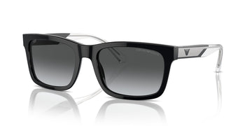 Emporio Armani 0EA4224F 5017T3 58 Shiny Black/ Dark Grey Polar