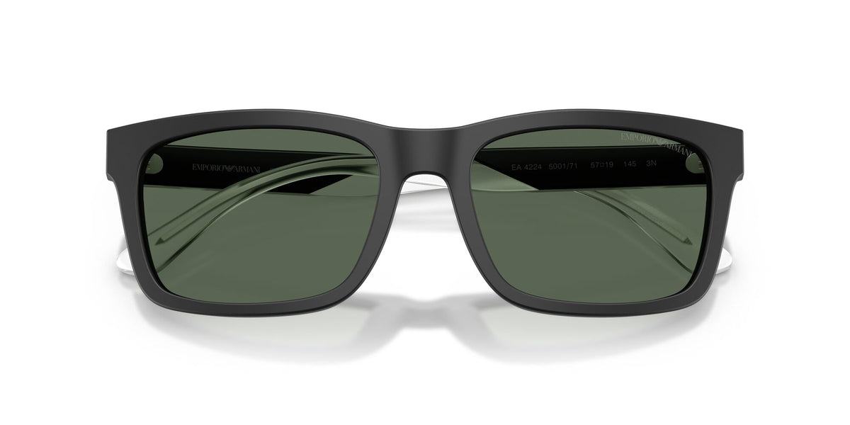 Emporio Armani  EA4224 500171 57 Matte Black / Dark Green