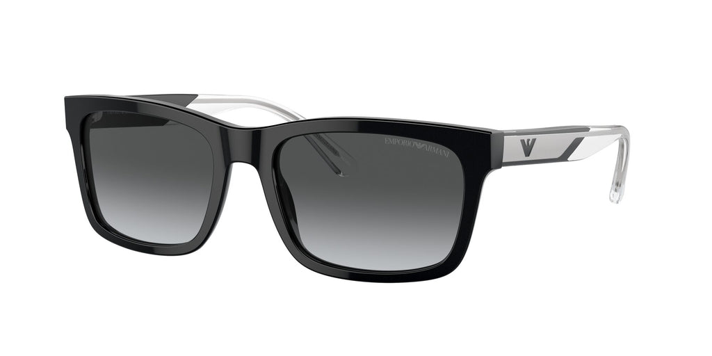 Emporio Armani 0EA4224 5017T3 57 Shiny Black/ Dark Grey Polar