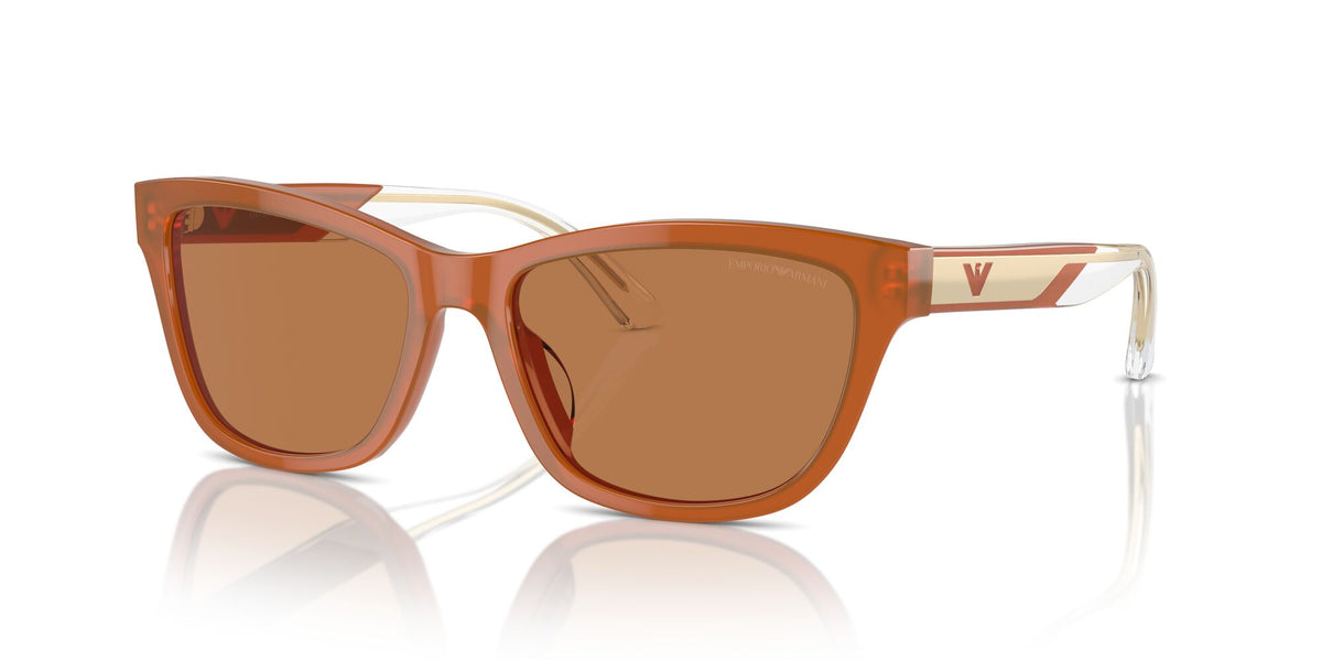 Emporio Armani 0EA4227U 609773 56 Opaline Orange/ Brown
