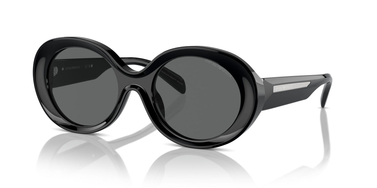 Emporio Armani 0EA4231U 501787 53 Shiny Black/ Dark Grey