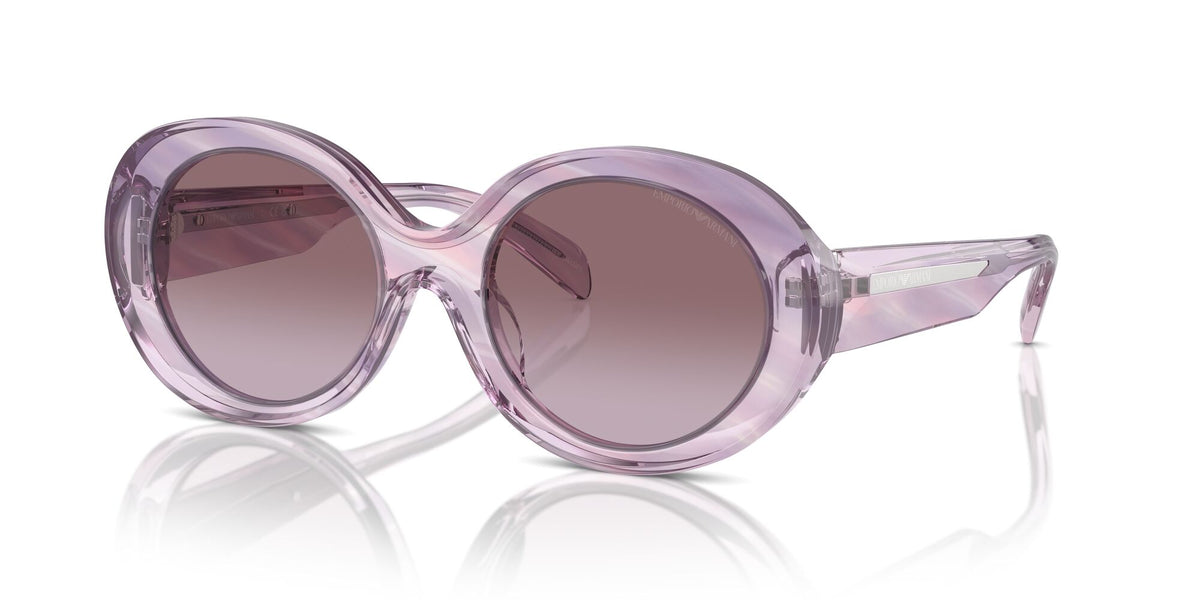 Emporio Armani 0EA4231U 61558H 53 Striped Pink/ Gradient Violet