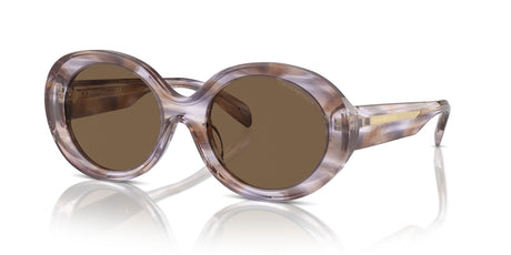 Emporio Armani 0EA4231U 615673 53 Striped Brown/ Dark Brown