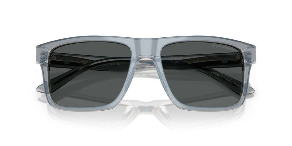 Emporio Armani  0EA4232 617787 57 Iridescent Grey/ Smoke