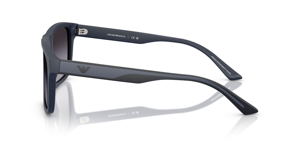 Emporio Armani 0EA4232 62568G 57 Matte Blue/ Grey Gradient