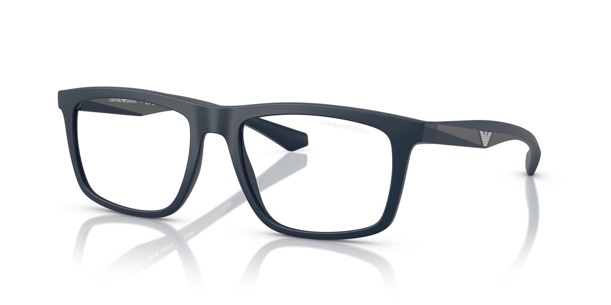 Emporio Armani  0EA4235F 61851W 55 Matte Blue/ Clear