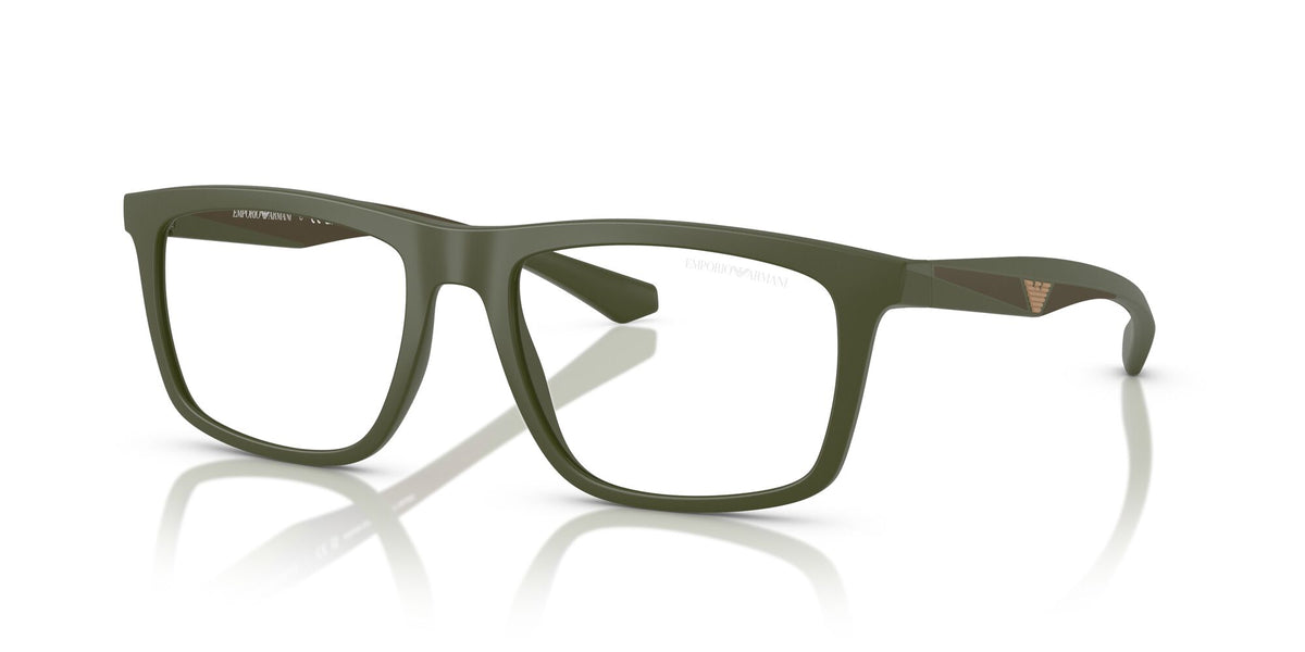Emporio Armani  0EA4235 61841W 53 Matte Green/ Clear