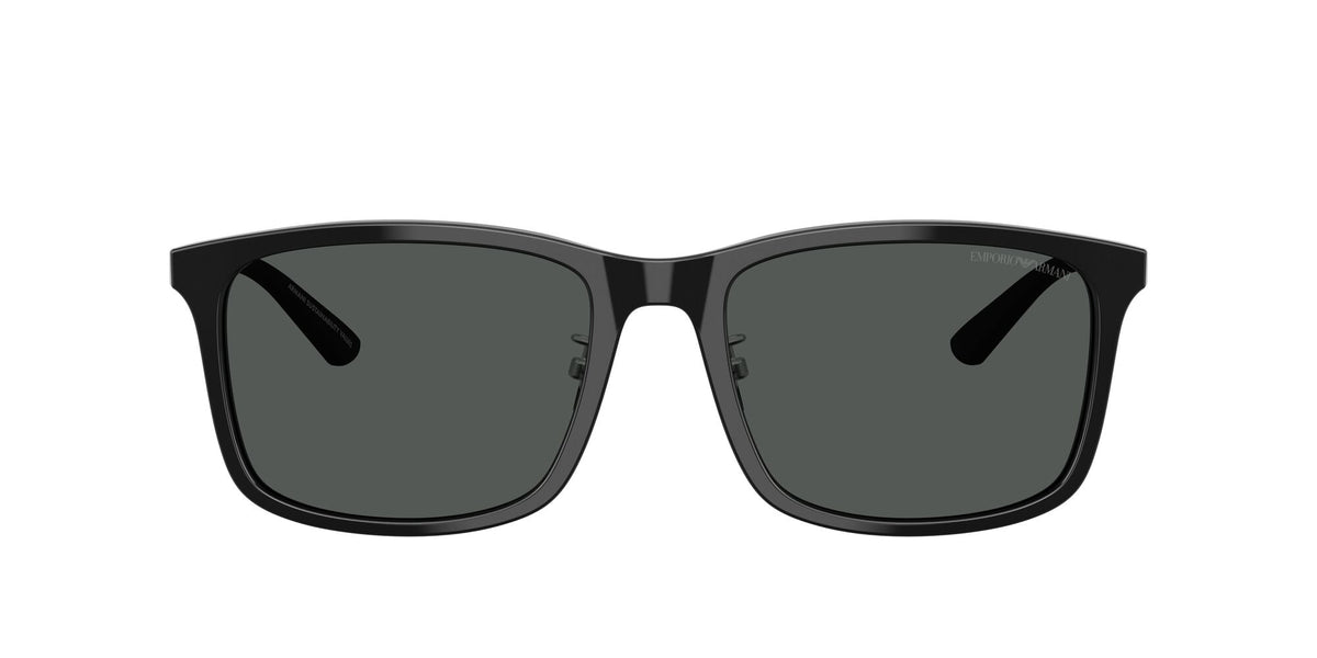 Emporio Armani  0EA4241D 501787 57 Shiny Black/ Dark Grey - Blue Star Eyewear