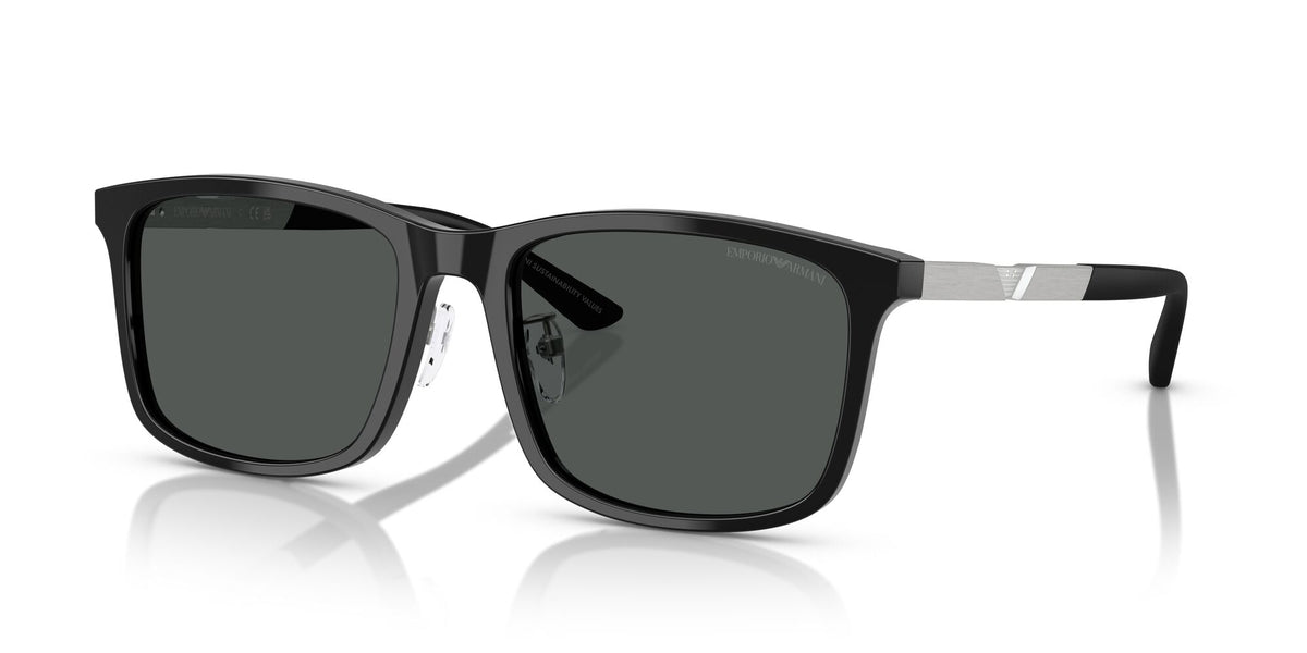 Emporio Armani  0EA4241D 501787 57 Shiny Black/ Dark Grey