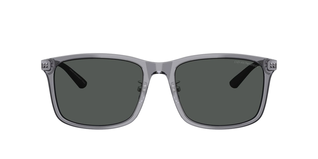 Emporio Armani  0EA4241D 620687 57 Shiny Transparent Grey/ Dark Grey