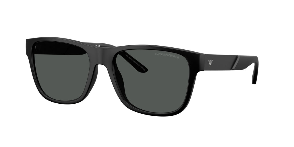 Emporio Armani  EA4243F 5001T3 57 Matte Black / Dark Grey