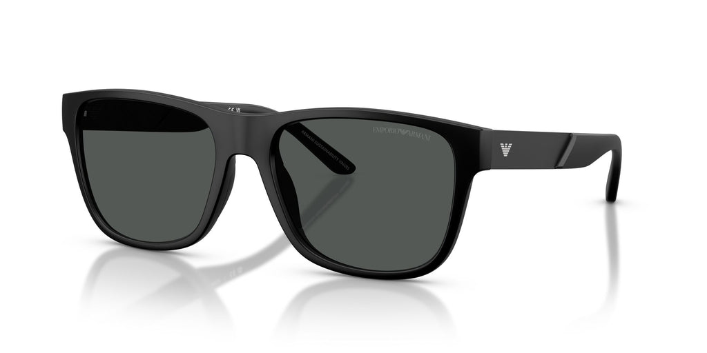 Emporio Armani  EA4243F 5001T3 57 Matte Black / Dark Grey