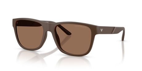 Emporio Armani  EA4243F 624373 57 Matte Brown / Dark Brown