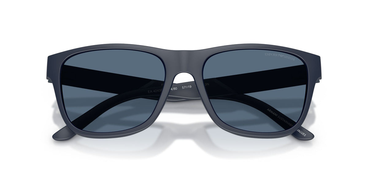Emporio Armani  EA4243F 624480 57 Matte Blue / Dark Blue