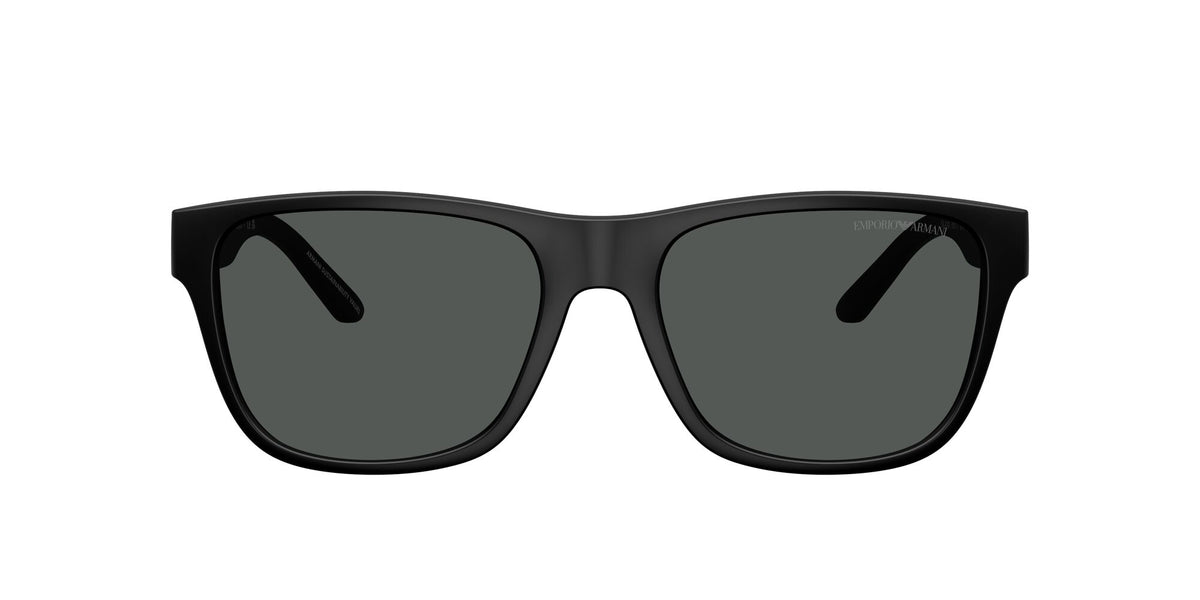 Emporio Armani  EA4243 5001T3 56 Matte Black / Dark Grey