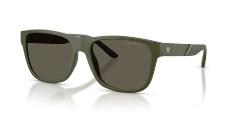 Emporio Armani  EA4243 618471 56 Matte Green / Dark Brown