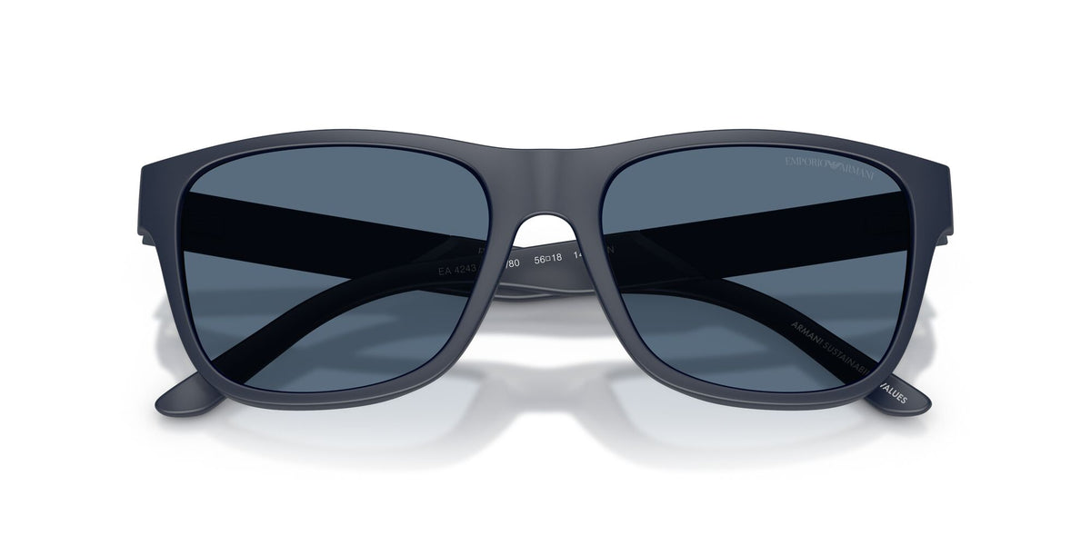 Emporio Armani  EA4243 624480 56 Matte Blue / Dark Blue