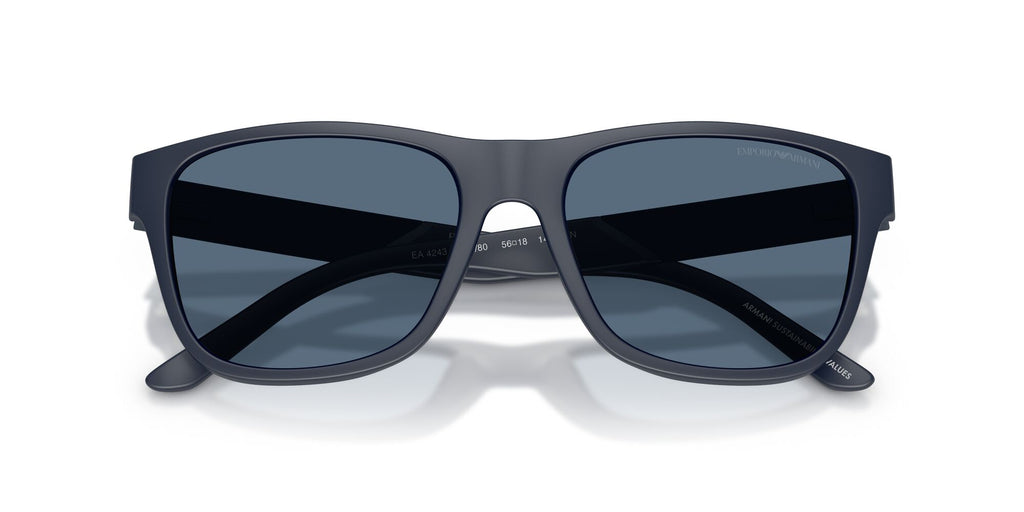 Emporio Armani  EA4243 624480 56 Matte Blue / Dark Blue