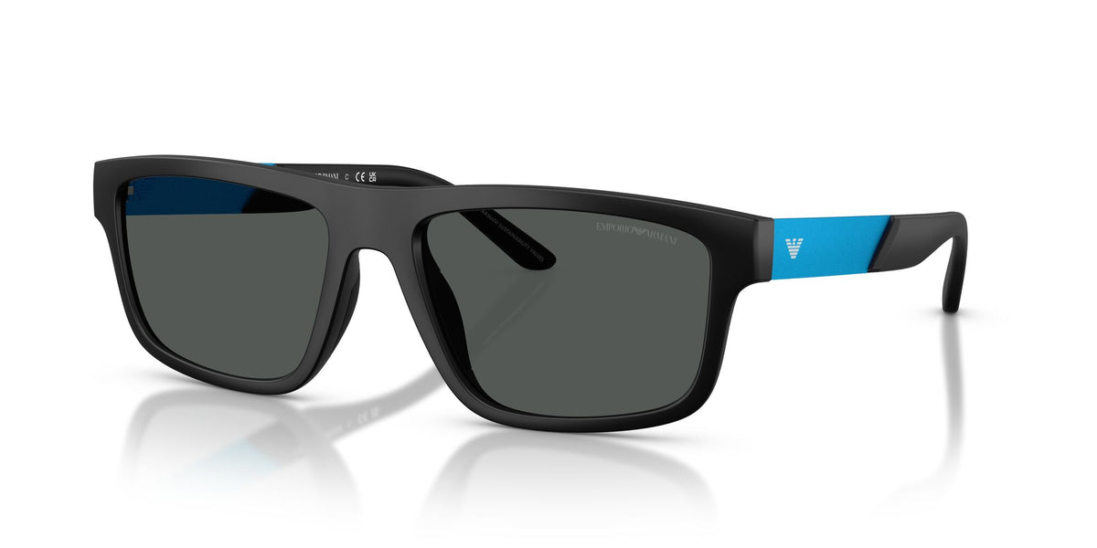 Emporio Armani  EA4244U 500187 57 Matte Black / Dark Grey