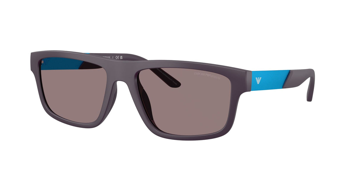 Emporio Armani  EA4244U 62427N 57 Matte Violet / Purple Brown
