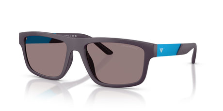 Emporio Armani  EA4244U 62427N 57 Matte Violet / Purple Brown