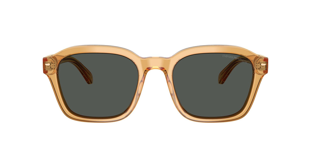 Emporio Armani  EA4245U 624687 54 Shiny Transparent Yellow / Dark Grey