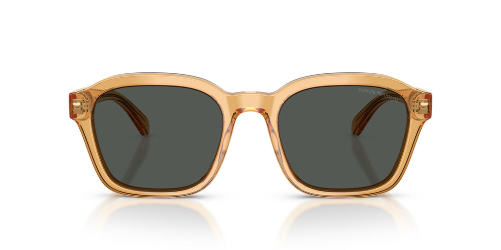 Emporio Armani  EA4245U 624687 54 Shiny Transparent Yellow / Dark Grey