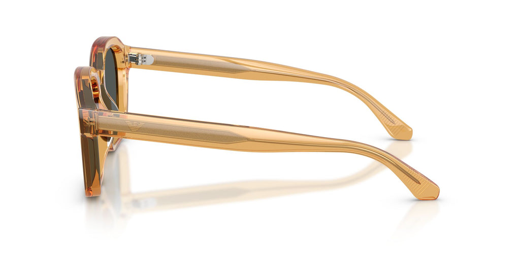 Emporio Armani  EA4245U 624687 54 Shiny Transparent Yellow / Dark Grey