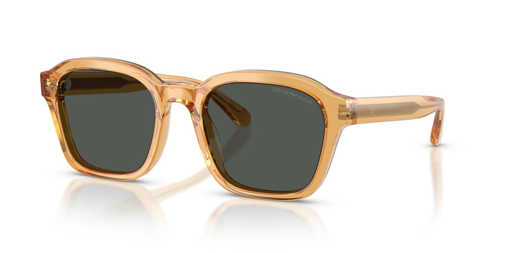 Emporio Armani  EA4245U 624687 54 Shiny Transparent Yellow / Dark Grey