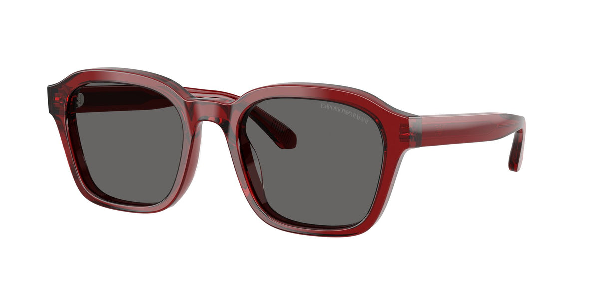 Emporio Armani  EA4245U 624887 54 Shiny Transparent Red / Grey