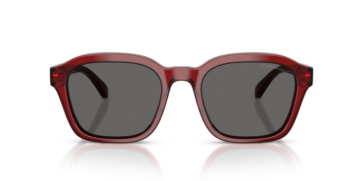 Emporio Armani  EA4245U 624887 54 Shiny Transparent Red / Grey